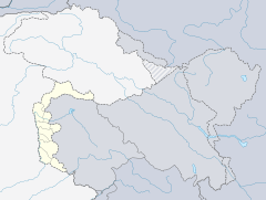 Chakswari is located in Azad Kashmir