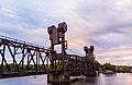 BNSF Lift Bridge - Prescott, Wisconsin (29712828551)