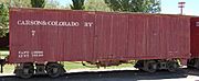 Carson & Colorado boxcar