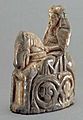 Chess queen of walrus tusk 13th century