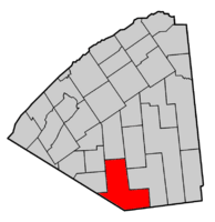 Map highlighting Fine's location within St. Lawrence County.