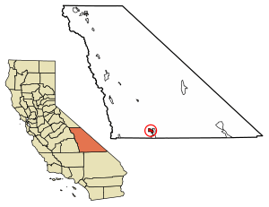 Location of Homewood Canyon in Inyo County, California.