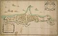 Plan de la ville et des fortifications de Piombino, XVIIIe siècle
