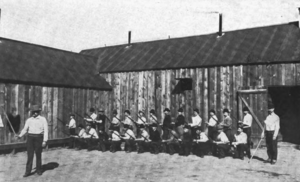 Prisoners in Bullpen Wardner ID 1899