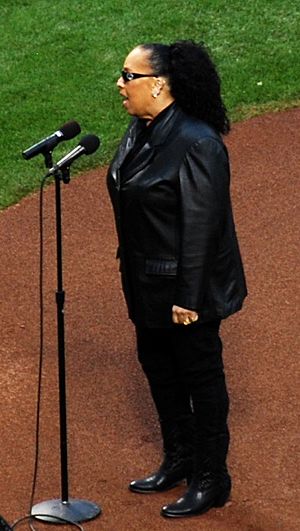 Roz Ryan Singing National Anthem at Citi Field (cropped).jpg