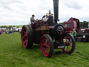 Ruston and Hornsby steam tractor sn 115100 of 1922