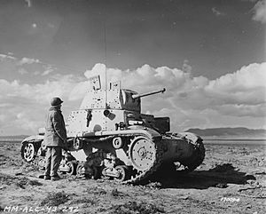 SC 170094 - Light medium Italian tank. Tunisia. 25 February, 1943. (52233751864)