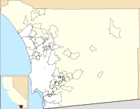 Cedar Fire is located in San Diego County, California