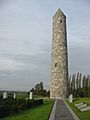 Tower, Irish Peace Park, Mesen, Belgium