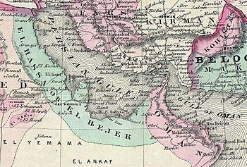 The Trucial States in 1867