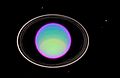 Uranus with rings PIA01280