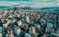 Vista Aerea de la Ciudad de Cochabamba