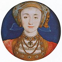 Anne of Cleves, miniature by Hans Holbein the Younger