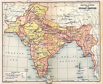 British Indian Empire 1909 Imperial Gazetteer of India