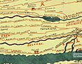 Extract from Peutinger's map