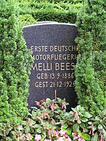 Friedhof Schmargendorf - Grab Melli Beese