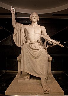 George Washington Greenough statue
