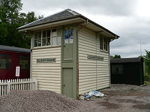 Glenfinnan signal box