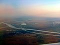 Irtysh from air over Omsk