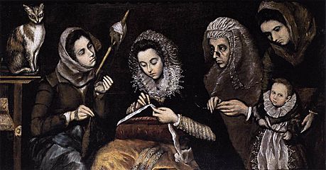 Jorge Manuel Theotokopoulos - The Family of El Greco - WGA22208