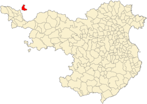 Location of Llívia in the province of Girona
