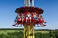 Magma Drop Tower Ride at Paultons Park