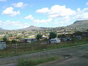 Maseru viewed from south