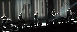 Nine Inch Nails, live at Mediolanum Forum, Milan in 2013