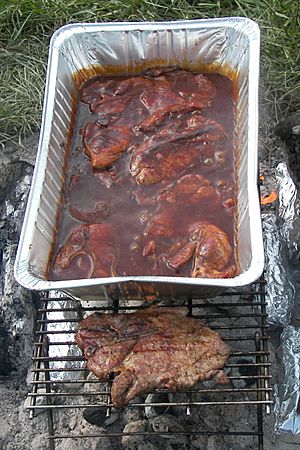 Pork steaks cooking-1.jpg