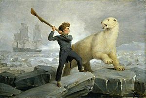 Richard Westall (1765-1836) - Nelson and the Bear - BHC2907 - Royal Museums Greenwich