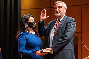 Second inauguration of Eric Holcomb, 2021