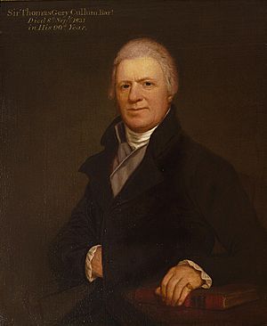 Sir Thomas Gery Cullum (1741–1831), 6th Baronet