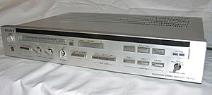 Sony TA-F55 integrated stereo amplifier