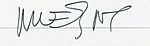 Signature of Jean Giraud
