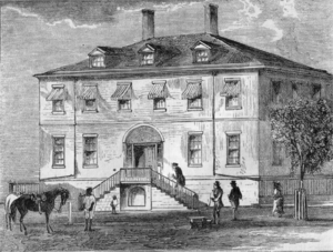 U.S. Treasury building (1804) (Harper's engraving)
