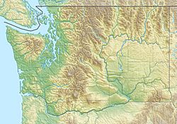 Chinook Peak is located in Washington (state)