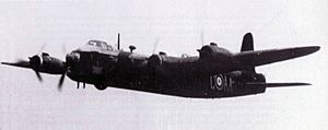 75 Squadron RNZAF Short Stirling AA-C en route for 26th mission