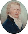 Alexander Hamilton miniature by Charles Shirreff c1790