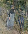 Camille Pissarro - Conversation - Google Art Project