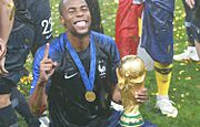Djibril Sidibé World Cup Trophy