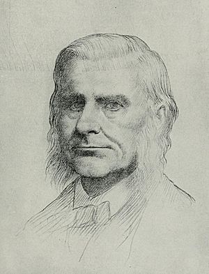 Drawing of Thomas Henry Huxley