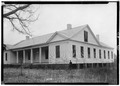 FRONT AND RIGHT OF HOUSE. - Perrin-Willis House, County Road 19, Forkland, Greene County, AL HABS ALA,32-WATSO,2-1