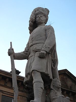 Highland - Monument To 79Th Queen's Own Cameron Highlanders, Station Square, Inverness - 20140424200926