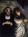 Honoré Daumier - Scene from a Comedy - WGA05959