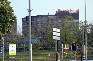 Hotel Belvoir Nijmegen. Residence of Nina Simone between 1988 and 1991. Graadt van Roggenstraat