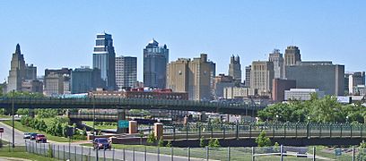 Kansas City MO Skyline 14July2008v