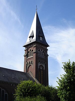 Le Hamel (Somme) clocher de l eglise