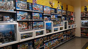 Lego Sets In Store Leicester Square London United Kingdom