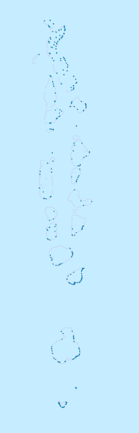 RAF Gan is located in Maldives