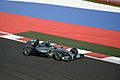 Nico Rosberg Russian Grand Prix 2014